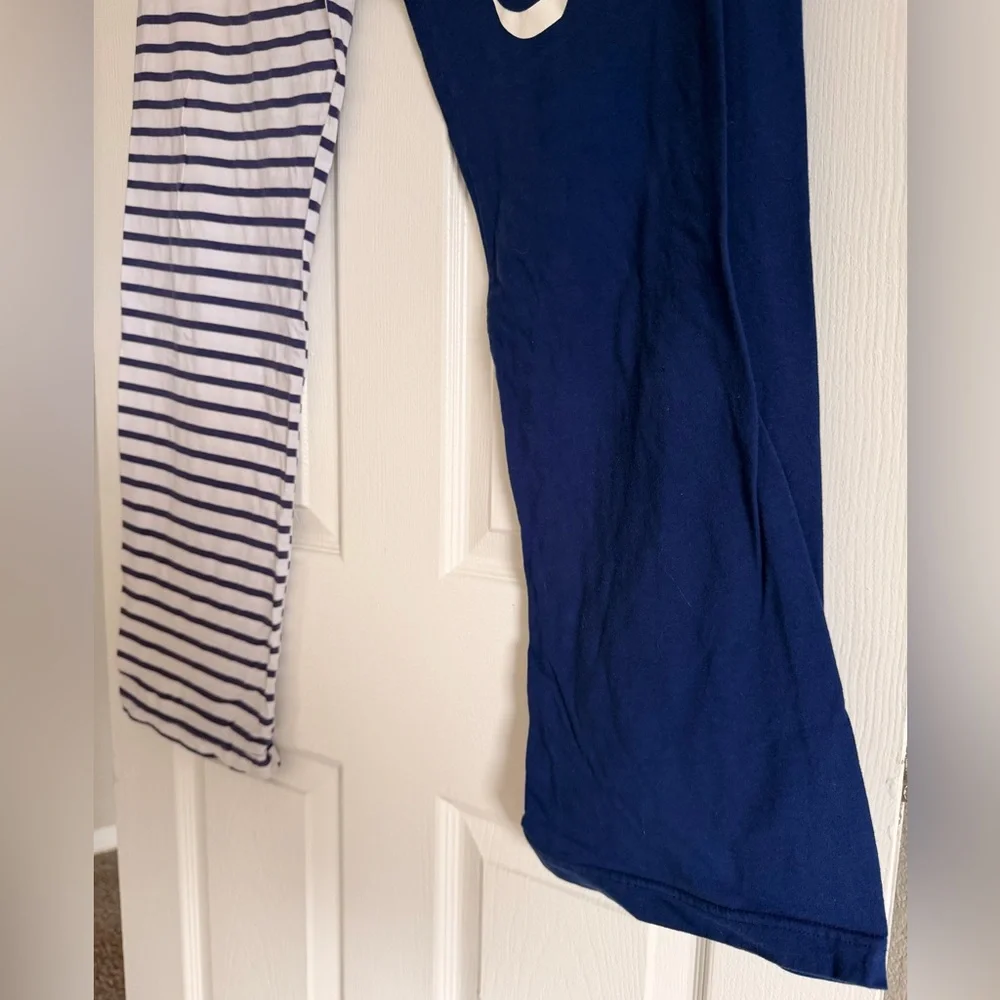 Men’s Corona Blue and White Striped Lounge Pants Size L - Picture 5 of 10